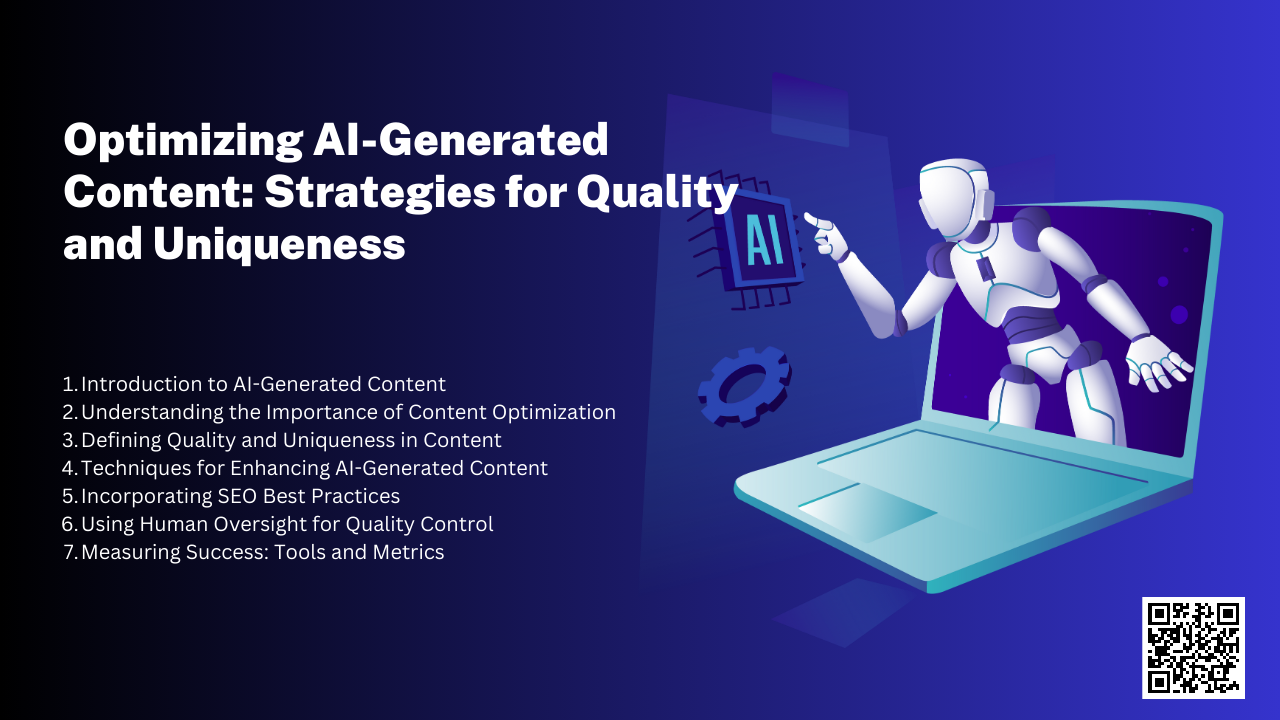 Optimizing AI-Generated Content: Strategies for Quality and Uniqueness